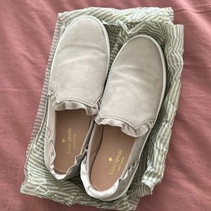 Kate spade grey suede Lily shoes - 7.5 M